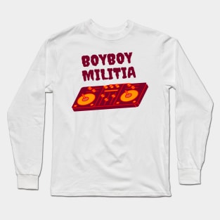 Boyboy Militia (vinyl collection) Long Sleeve T-Shirt